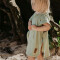 Cloby: Poncho mit UV-Schutz 50+ oliv für 3-5 Jahre