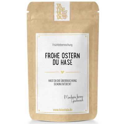 Tateetata: Bio Früchtetee 15g Frohe Ostern du Hase