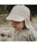 Cloby: Sonnenhut Bambus-Bio-BW UV-Schutz peach sand 6-18Mon.