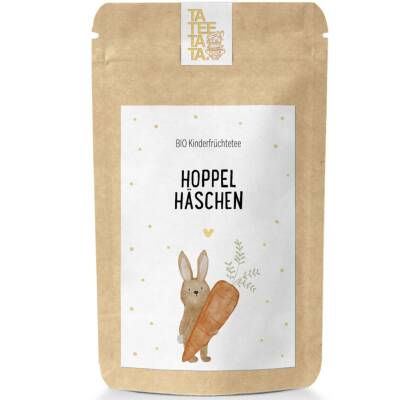 Tateetata: Bio Kinder Früchtetee 12g Hoppelhäschen