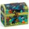 Djeco: Spardose Dinosaurier mit Schloss 12x10x8,2cm