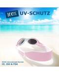 Mausito Baby Sonnenbrille in rosa mit weichem Material und Neopren Band