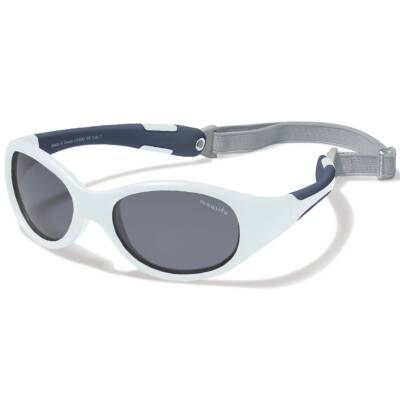 Mausito: Sonnenbrille Kinder Surfer 2-4 J. weiß-navy