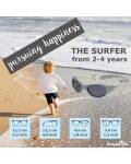 Mausito: Sonnenbrille Kinder Surfer 2-4 J. weiß-navy