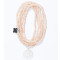 Lumisha: Halskette Mini-Kristallkette 92cm camel gold