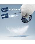 Mausito; Kinder Sonnenbrille in blau mit weichem Material und Gummiband Modell Hippie