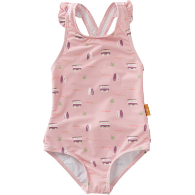 Fresk: Badeanzug Surf Girl rosa UV-Schutz 50 98/104
