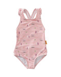 Fresk: Badeanzug Surf Girl rosa UV-Schutz 50 110/116