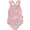 Fresk: Badeanzug Surf Girl rosa UV-Schutz 50 110/116