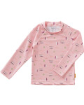 Fresk: UV Shirt Langarm Kinder Surf Girl rosa 98/104