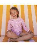 Fresk: UV Shirt Langarm Kinder Surf Girl rosa 98/104