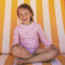 Fresk: UV Shirt Langarm Kinder Surf Girl rosa 98/104