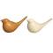 Home Society: Vogel Dekofigur 16 cm Keramik terra