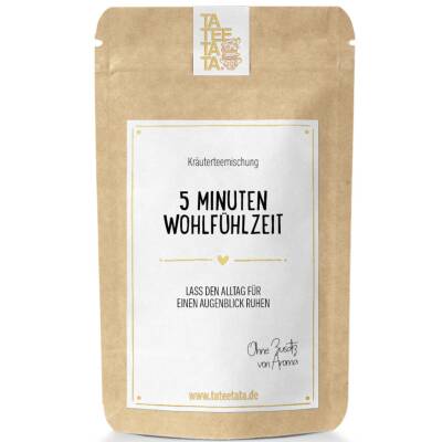 Tateetata: Kräutertee 8g 5 Minuten Wohlfühlzeit
