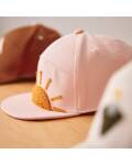 Lässig: Skater Cap Kinder Little Gang Sunny rosa