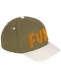 Lässig: Skater Cap Kinder Little Gang FUN sand/olive