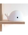 Flow Amsterdam: Nachtlicht Wal Moby weiß
