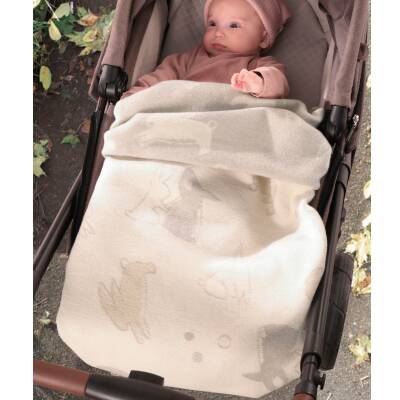 Biederlack: Babydecke Little Rabbits 75x100cm