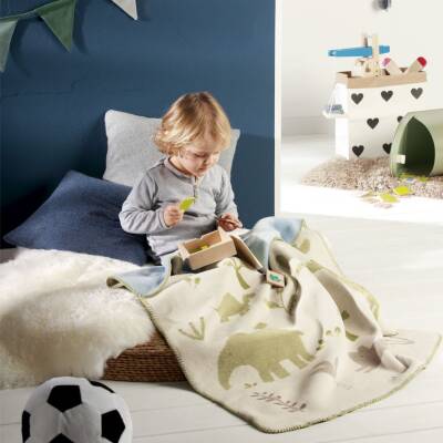 Biederlack: Babydecke Safari 75x100cm