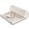 Biederlack:Babydecke mit Kuscheltier Hase in natur