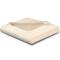 Biederlack: Wohndecke 150x200cm Doubleface ecru-feder