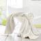 Biederlack: Wohndecke 150x200cm Doubleface ecru-feder