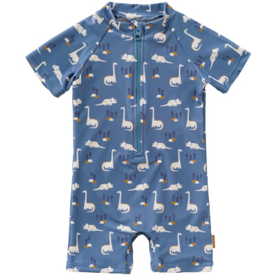 Fresk: Schwimmanzug UV50 Dino blau 98/104