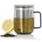 AdHoc: Teeglas mit Filter ca. 560ml Füllmenge Yuna