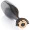 Champagnerverschluss Kusntstoff schwarz gold Weinaccessoires von Adhoc