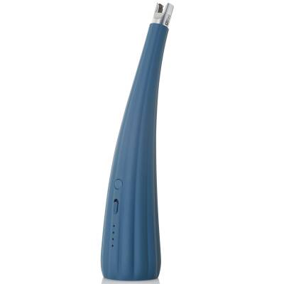 AdHoc Lichtbogen Feuerzeug blau mit USB Ladekabel