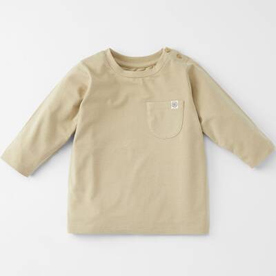 Cloby: UV Langarm Shirt Baby Bambus-Bio-BW sand