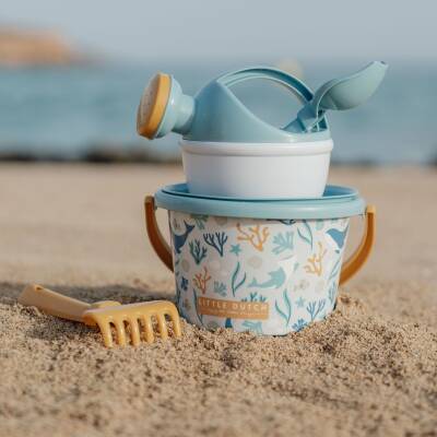 Little Dutch: Sandspielzeug 5-teilig Ocean blau