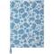Krasilnikoff: Geschirrtuch Rosehip blau 50x70cm