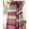 Plaid 130x170cm Stripe Out Pink Biederlack