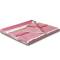 Plaid 130x170cm Stripe Out Pink Biederlack