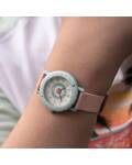 Djeco: Armbanduhr mit Stoffarmband wasserdicht in...