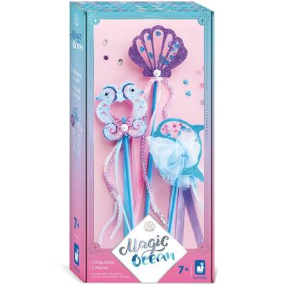 Janod: Bastelset Zauberstäbe Meerjungfrau Magic Ocean