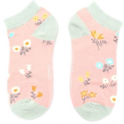 Miss Sparrow: Bambus Sneaker Socken Dainty Floral