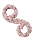 Nordic Coast: Bettschlange geflochten 3mx17cm Rosa