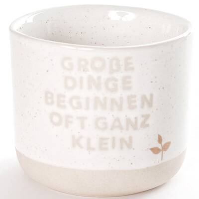 Good old friends: Mini-Blumentopf Grosse Dinge