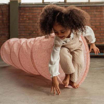 Little Dutch: Spieltunnel 180cm Little Pink Flowers