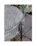 Chic Antique: Regal mit drei Ablagen Metall H100cm