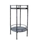 Chic Antique: Beistelltisch mit zweii Ablagen H63cm