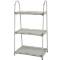 Chic Antique: Regal mit drei Ablagen creme H88,5cm
