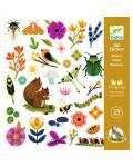 Djeco: Sticker-Aufkleber Garten 160Stück