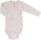 Engel: Baby-Wickelbody Wolle Seide Langarm rosa 7-12 Monate - 74/80