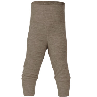 Engel: Nabelbundhose Wolle Seide walnuss braun 3-6 Monate - 62/68