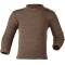 Engel Natur: Langarm-Shirt Wolle Seide Baby walnuss