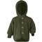 Engel: Wollfleece Jacke mit Kapuze schilf
