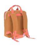 Lässig: Rucksack in braun mit 3D Stickerei Sonne